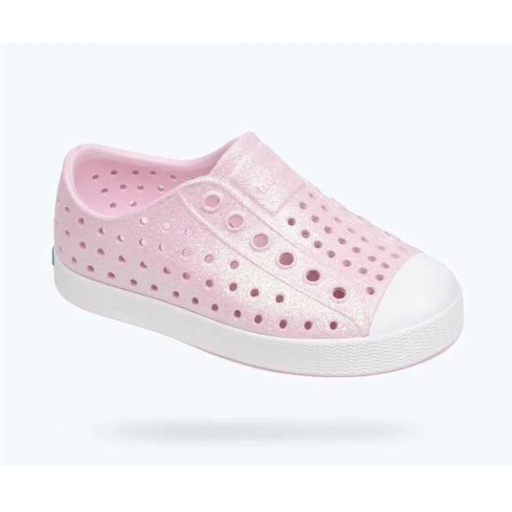Native Shoes Jefferson Bio-Bling Toddler US 6 Pink Slip On Perforated ZOGG3507